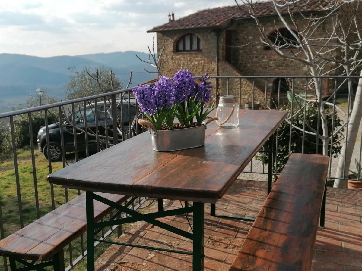 Agriturismo Poggio All'Olmo Villa Greve in Chianti Exteriör bild